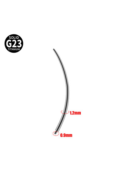 Choice قطعة واحدة B 1.2 مم V0.9 مم، 1/5/10 قطع، أداة إدخال دبوس مخروطي منحني ...