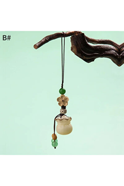 Choice B Tibetan buddhist HandMade Braided Phone Accessory Bag Pendant Good L...