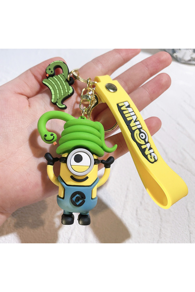 Choice سلسلة مجسمات الأبراج الصغيرة من كاواي KC4039، سلسلة مفاتيح مفاتيح ثلاث...