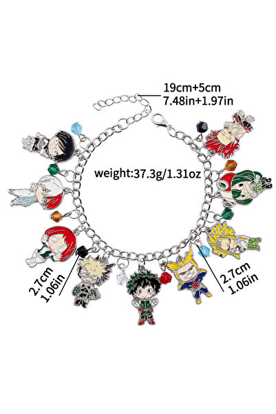 Choice سوار SL291 بتصميم أنمي "أكاديمية بطلي" مع تعليقات مصنوعة يدويًا من الم...