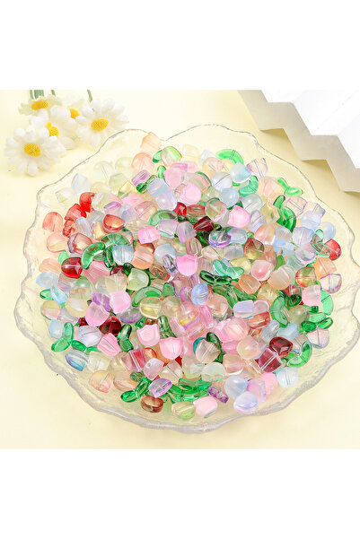 choice2 50set(100pcs) MULTI 10/25/50/200 Set Tulip Flower Colorful Translucen...