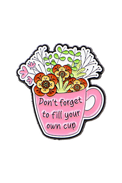 Choice 3 دبابيس زينة ملهمة للنساء، مزينة بالزهور، مطلية بالمينا، شارة معدنية،...