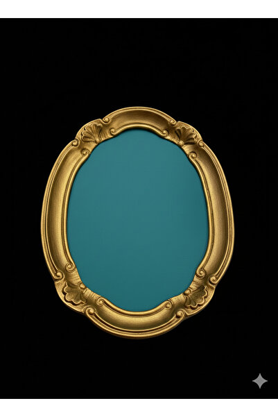 İki Cadı Tasarım Carved Classic Coffee Tray, Wood and Polyester Object - 29X21Cm