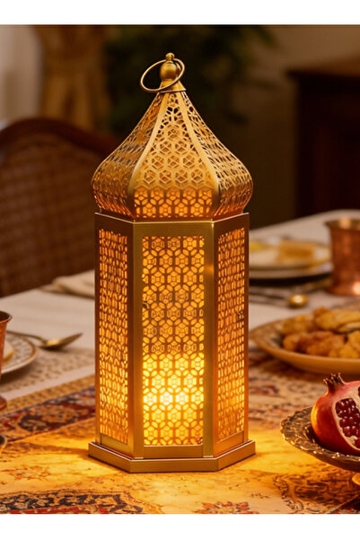 Pomefar Ramadan Lights, Warm White Lantern Lamp Hanging Light for Ramadan Dec...