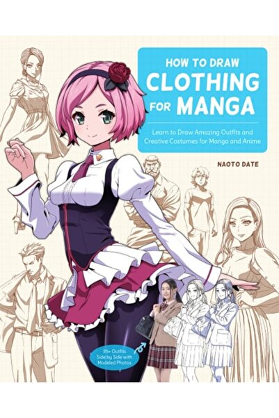 Book Boss كيفية رسم الملابس للمانغا: تعلم رسم أزياء رائعة وأزياء إبداعية