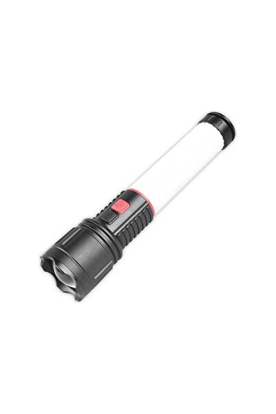Panther Pt 8810 Usb Şarjlı El Feneri Siyah