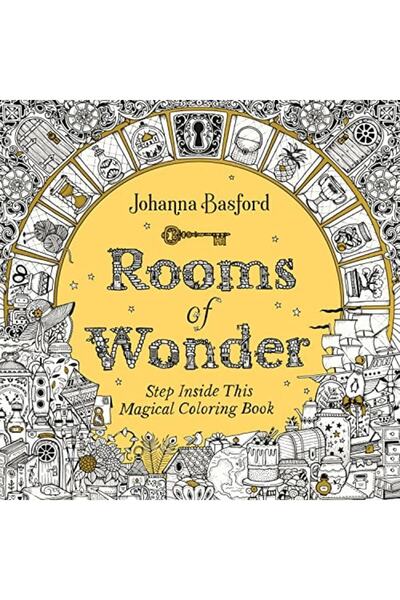 Book Boss Rooms Of Wonder: Step Inside This Magical Coloring Book