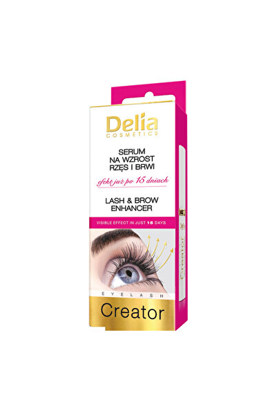 Delia Set of 2 x Eyelash & Brow Intensifier, Delia, 7ml