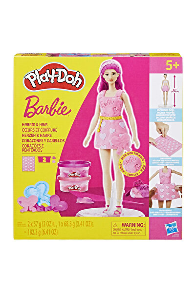Hasbro Play doh barbie set plastelina inimioare si par