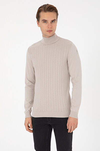 U.S. Polo Assn. Men's Stone Sweater 50309140-Vr049