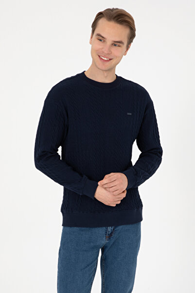 U.S. Polo Assn. Men's Navy Blue Sweatshirt 50308909-Vr033