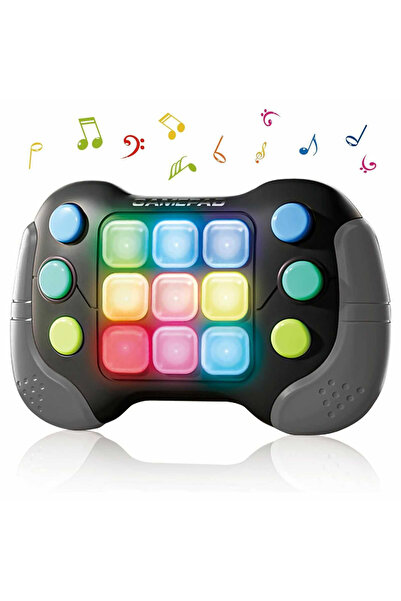 MC Micostore Consola Pop It electronic pentru copii, lumini RGB si muzica, 60...