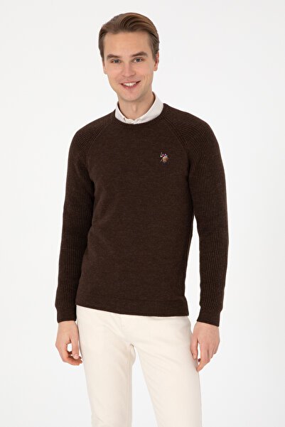 U.S. Polo Assn. Men's Brown Sweater 50314983-Vr029