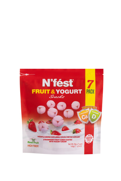 Nfest Fruit & Yogurt Çilekli Meyve Küpü