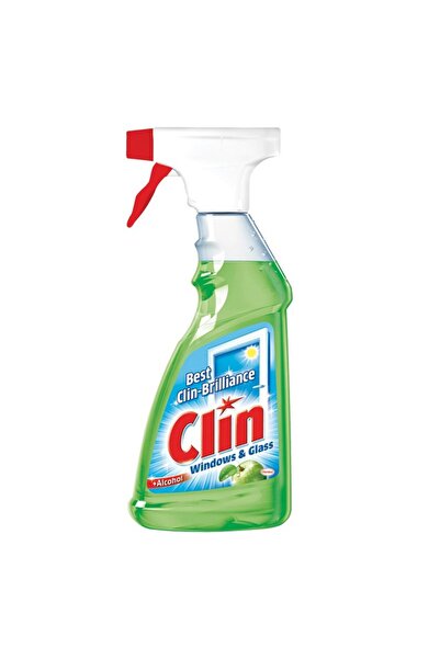 Clin Set 4 x Detergent Geamuri Windows & Glass Apple, 500 ml