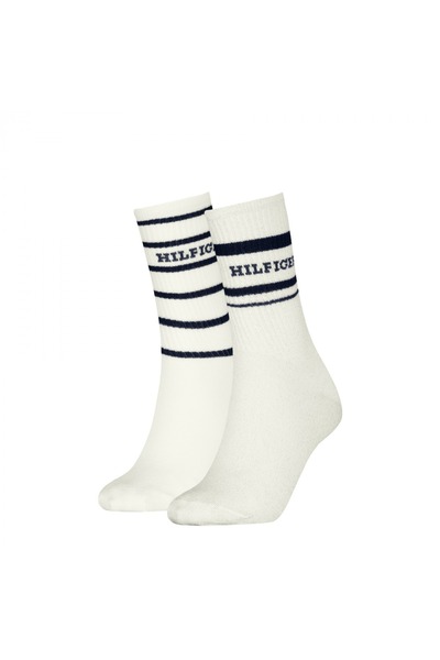 Tommy Hilfiger TH WOMEN SOCK 2P HILFIGER Kadın Mavi Çorap - S701236457