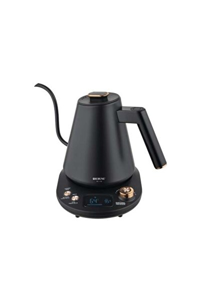 Biki 1 Liter 1100 Watt Electric Kettle, Stainless Steel with LCD Display