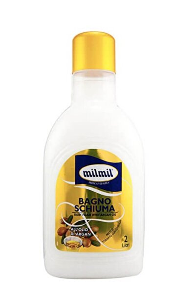 Mil Mil Set of 2 x Argan Bath Foam 2 l
