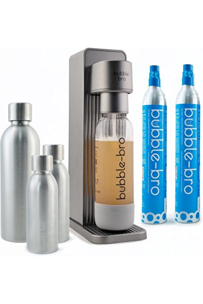 bubble-bro Versa Stainless Steel Edition - Limited Edition (Metallic Grey)