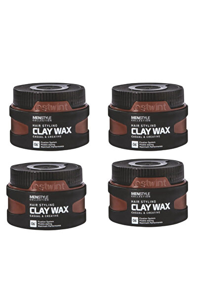 Ostwint Pack of 4 Matte Clay Hair Wax 06 - 150ml