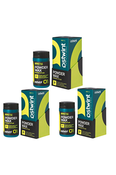 Ostwint Pachet de 3 pudre mate pentru volum, styling, 20 g