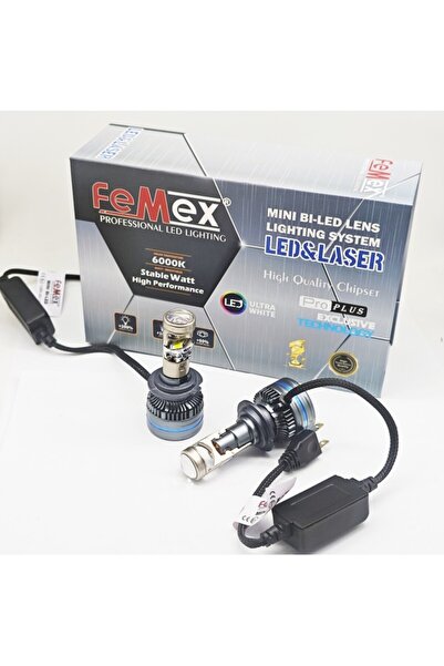 FEMEX Mini Bi-Led H7 Pro Plus ExclusCsp Lextar Chips 55w