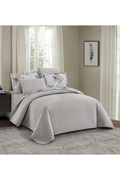 Lifestyle Unique Home All Season 6-Piece Reversible King Bedspread Set - 250 ...