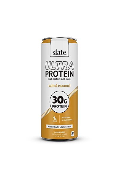 Slate Milk مشروب سلات ألترا بروتين بنكهة الكراميل المملح، 15 أونصة