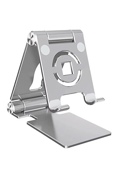 choice2 B Sliver 360° Rotation Universal Phone Tablet Holder Foldable Desktop...