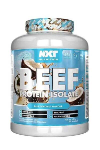 Nxt Beef Protein Isolate Blue Coconut 1.8Kg