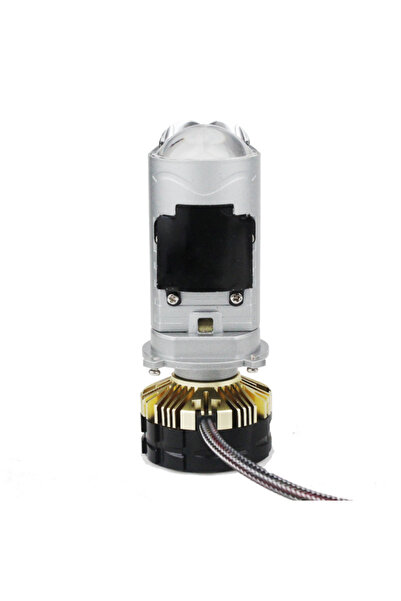 FEMEX Pro Plus H4 Uzun Far ve Laser Mini Bi-Led 90W Kendinden Mercekli