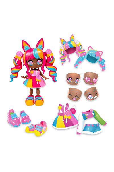 NECO TOYS Animakii Bebek ve Aksesuar Seti - Candy ve Bubble Gum