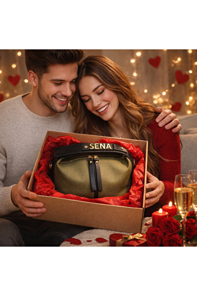 Glintsy Sevgiliye Hediye İsimli Archi El ve Omuz Çantası , Kişiye Özel İsimli...