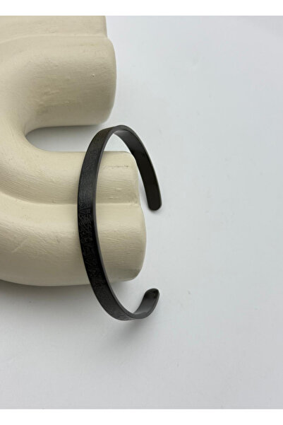 BİJU YILMAZ Çelik Siyah Ayetel Kürsili Kelepçe - 25klp004