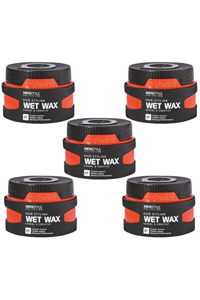 Ostwint Pack of 5x 01 Glossy Hair Wax - 150ml