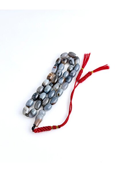 221331 سبحة انيقة مصنوعة من العقيق، كركوشة مصنوعة يدويا