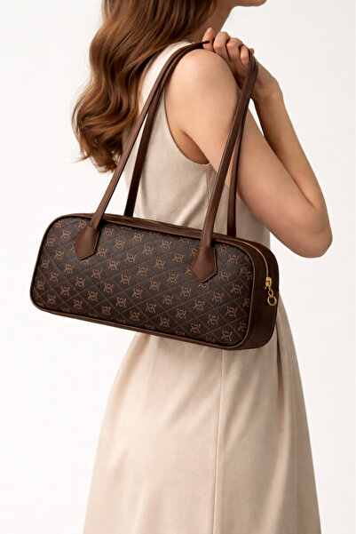 NEWISH POLO ACCESSORIES Women's Shoulder Bag – Stylish Patterned Daily Handbag