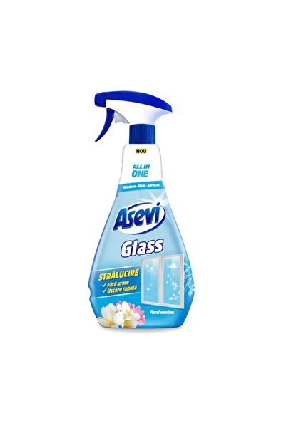 ASEVI Set of 3 x Asevi Window Cleaning Spray, Floral, 750 ml
