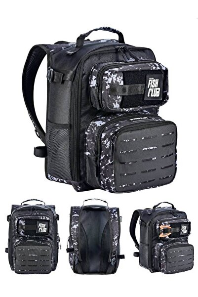 Fujin ProAji Back Pack Black Camo Balıkçı Çantası