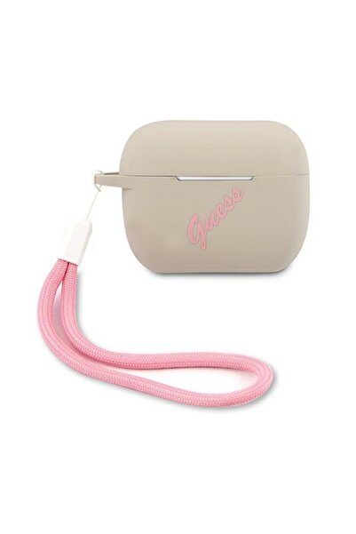 Guess Silicone Vintage Protective Case for Apple AirPods Pro - Gray