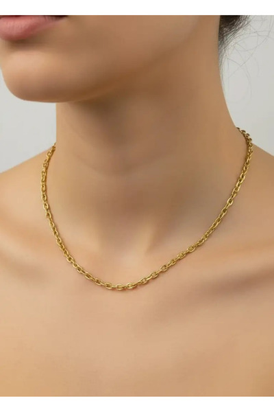 BİJU YILMAZ Xuping Gold Thick Chain - 25-Xpk16