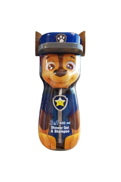 Air-Val Gel de duș și șampon, Air Val, Chase, Figurină 2D, 400 ml