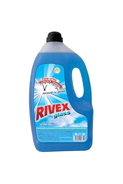 Rivex Set of 2 x Clear Glass Solution 4 l