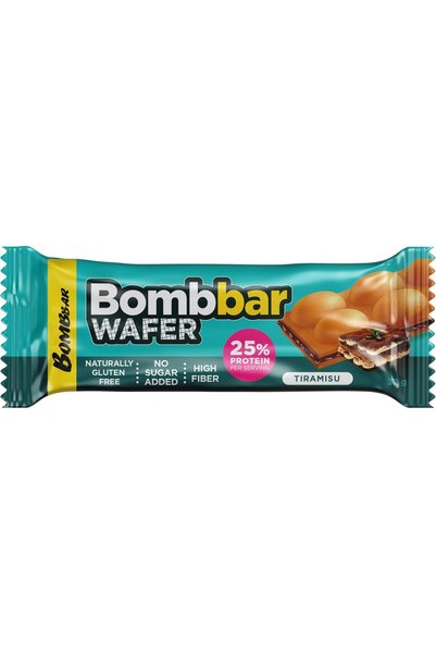 BOMBBAR Protein Wafers Tiramisu 32 Gm (12pcs box)
