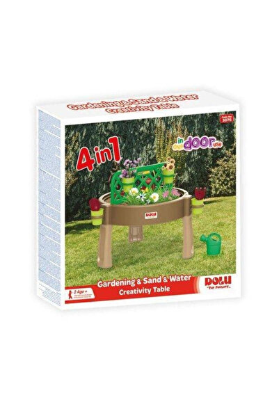 Dolu Masuta Activitati, 4 in 1: Gradinarit/Apa/Nisip/Creativitate -