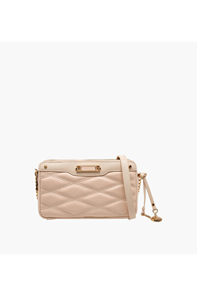 SASHA Tia Quilted Crossbody Bag with Adjustable Strap