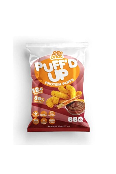 Intosnax رقائق البطاطس المنتفخة بنكهة البروتين والشواء 60 غرام