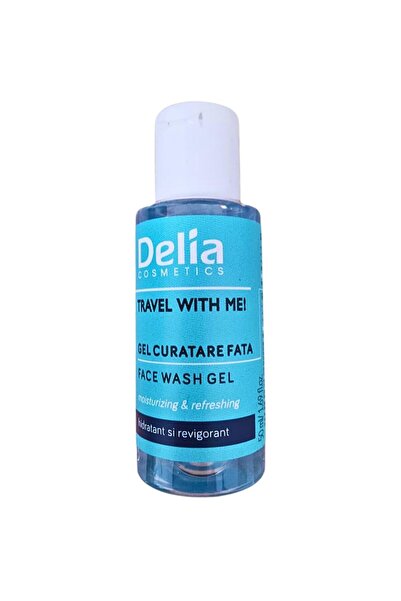 Delia Set of 6 x Travel Whit Me Facial Cleansing Gel, 50 ml