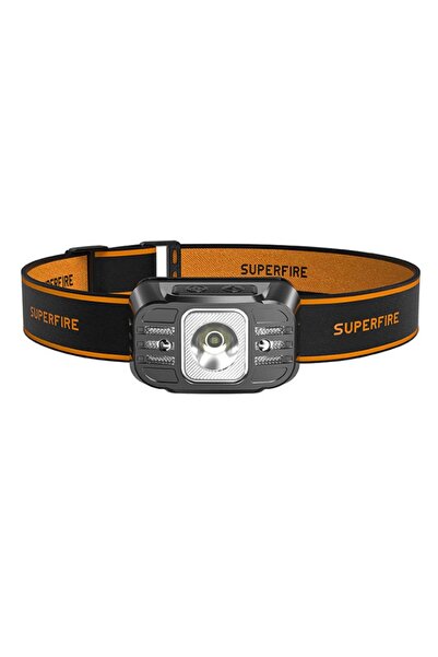 Supfire Lanternă frontală LED Superfire HL75-X, 220 lm, 7 moduri, reîncărcabi...