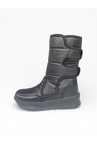 Buhara Kadın İçi Kürklü Kaydırmaz Termal Taban Cırtlı Yağmur & Kar Botu ( 36-...